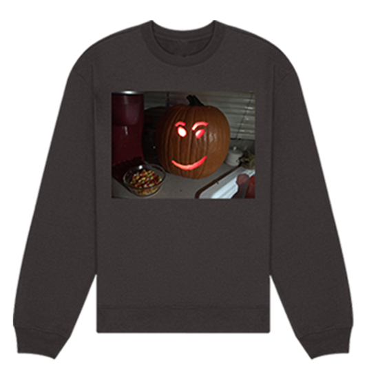 PUMPKIN SWEATER *GRAY*