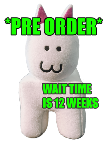 CAT PLUSHIE *PRE ORDER* ENDS ON THE 23RD!
