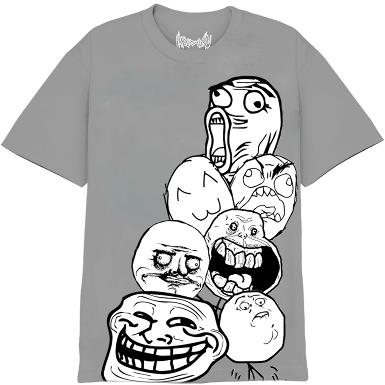 DERP SHIRT GRAY