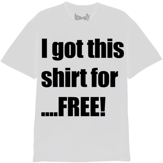 100% FREE SHIRT NO BULLSHIT