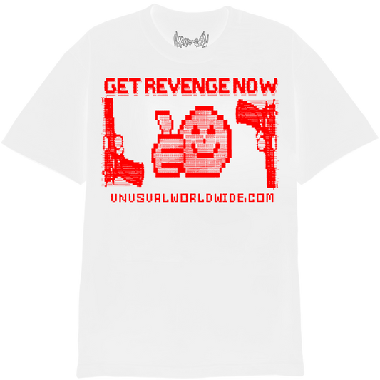 GET REVENGE NOW! WHITE/RED